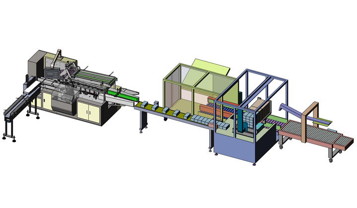裝盒機-裝箱機聯(lián)機